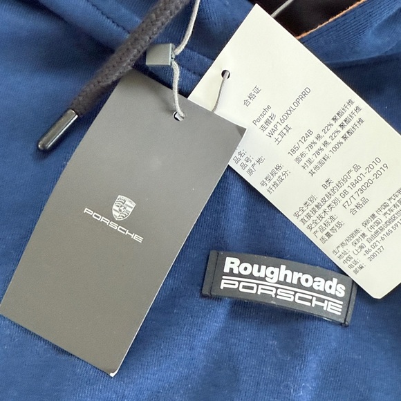 NWT Porsche Rougheoads hoodie - Picture 2 of 7